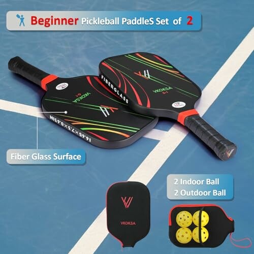 Vkoksa Pickleball Paddles Set