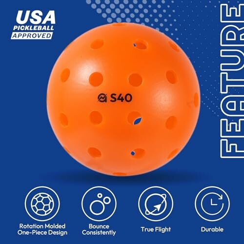 A11N S40 Outdoor Pickleball Balls