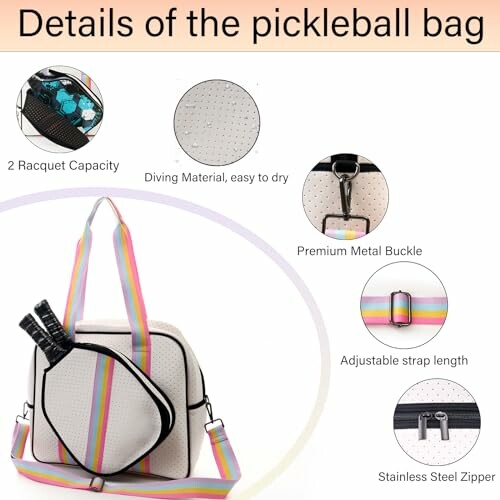 Cute Pickleball Bag