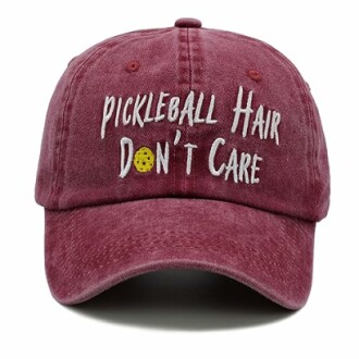 Pickleball Hair Don't Care Hat