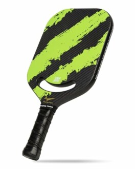 Carbon Fiber Pickleball Paddle with Aero Throat