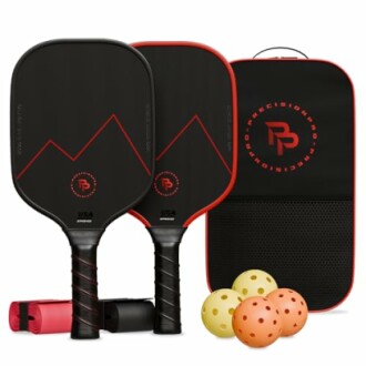 Premium Carbon Fiber Pickleball Paddle Set