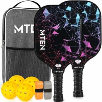 MTEN Pickleball Paddles Set