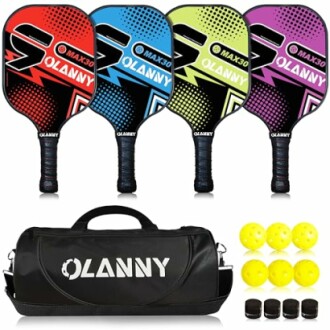 OLANNY Graphite Pickleball Paddles Set