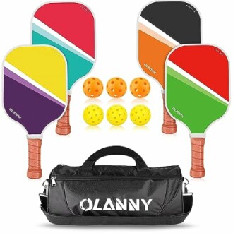 OLANNY Graphite Pickleball Paddles Set