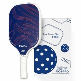 PicoPro Carbon Fiber Pickleball Paddle