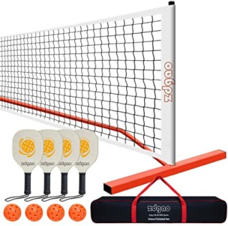 SGSPORT Portable Pickleball Net Set