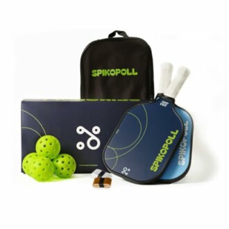 SPIKOPOLL Pickleball Paddles Set of 2